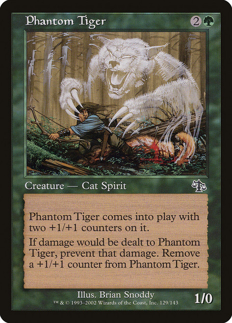 Phantom Tiger\nJudgment\nSingle\nMagic The Gathering