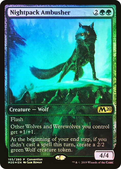 Nightpack Ambusher (Convention)\nPromo: General\nSingle\nMagic The Gathering