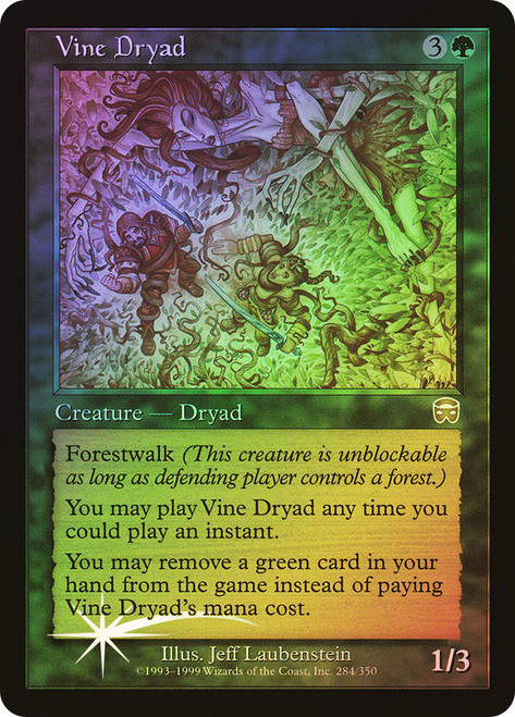 Vine Dryad\nMercadian Masques\nSingle\nMagic The Gathering