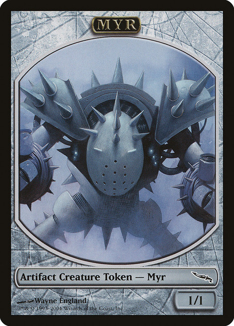 {Myr Token} (Player Rewards) (Mirrodin)\nPromo: General\nSingle\nMagic The Gathering