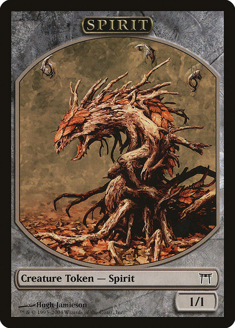 {Spirit Token} (Player Rewards) (Champions of Kamigawa)\nPromo: General\nSingle\nMagic The Gathering