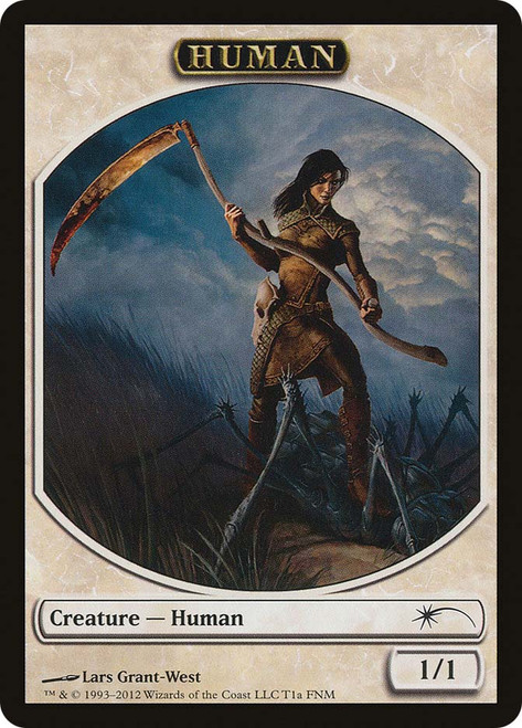 {Human Token} // {Wolf Token} (FNM)
Promo
Single
Magic: The Gathering