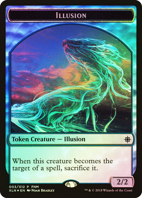 {Illusion Token} // {Saproling Token} (FNM)\nPromo: General\nSingle\nMagic The Gathering