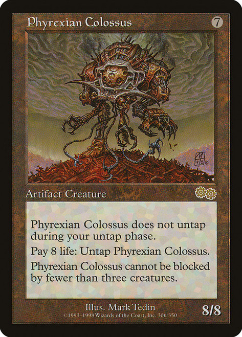 Phyrexian Colossus\nUrza's Saga\nSingle\nMagic The Gathering