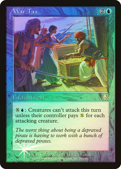War Tax\nMercadian Masques\nSingle\nMagic The Gathering