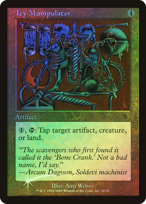 Icy Manipulator\nDeckmasters\nSingle\nMagic The Gathering