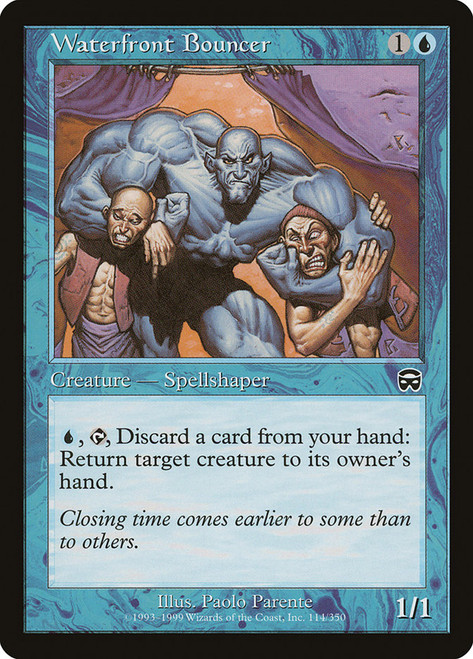 Waterfront Bouncer\nMercadian Masques\nSingle\nMagic The Gathering