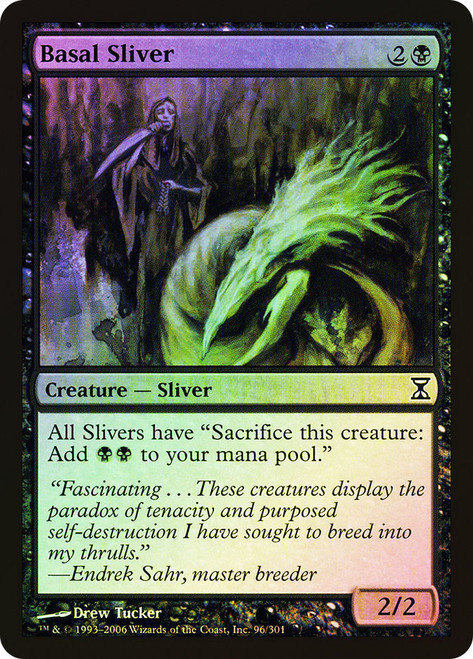 Basal Sliver\nTime Spiral\nSingle\nMagic The Gathering