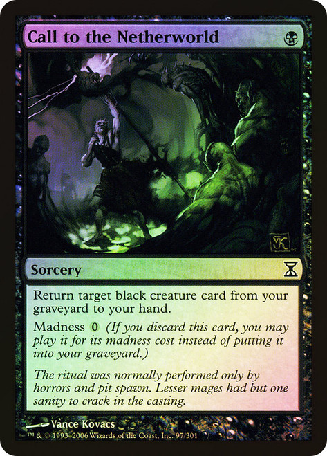 Call to the Netherworld | Time Spiral - Japanese | Star City Games