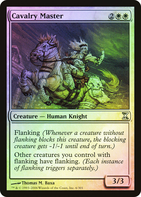 Cavalry Master\nTime Spiral\nSingle\nMagic The Gathering