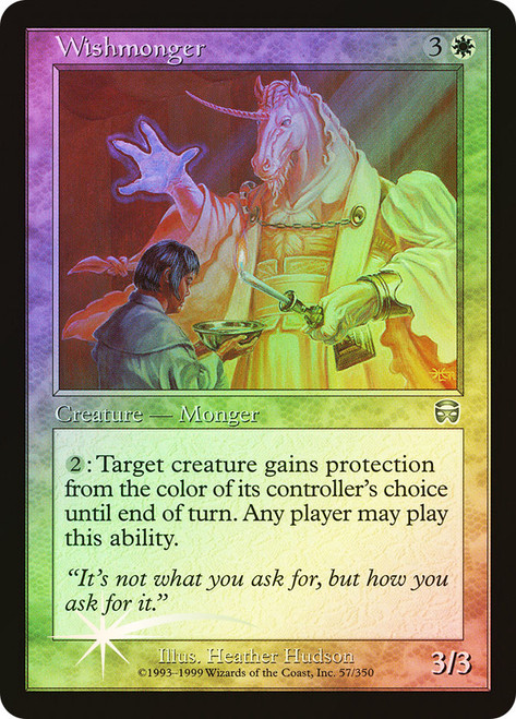 Wishmonger\nMercadian Masques\nSingle\nMagic The Gathering