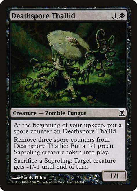 Deathspore Thallid\nTime Spiral\nSingle\nMagic The Gathering
