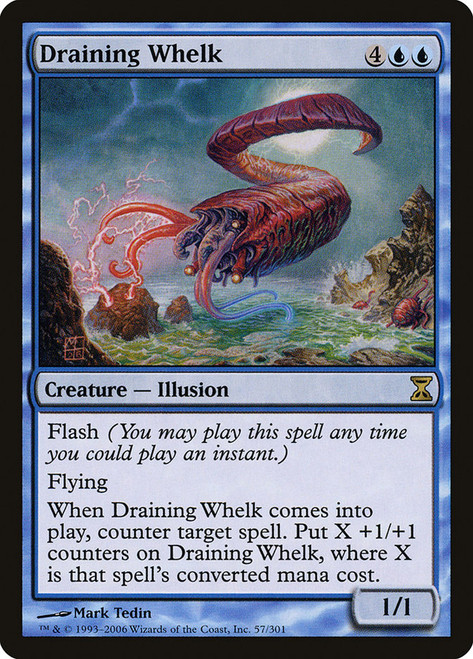 Draining Whelk\nTime Spiral\nSingle\nMagic The Gathering