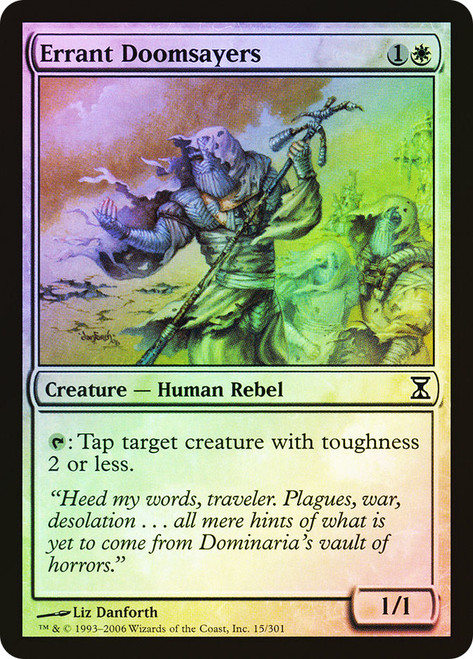 Errant Doomsayers\nTime Spiral\nSingle\nMagic The Gathering