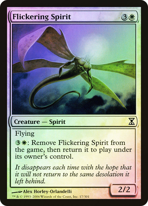 Flickering Spirit\nTime Spiral\nSingle\nMagic The Gathering