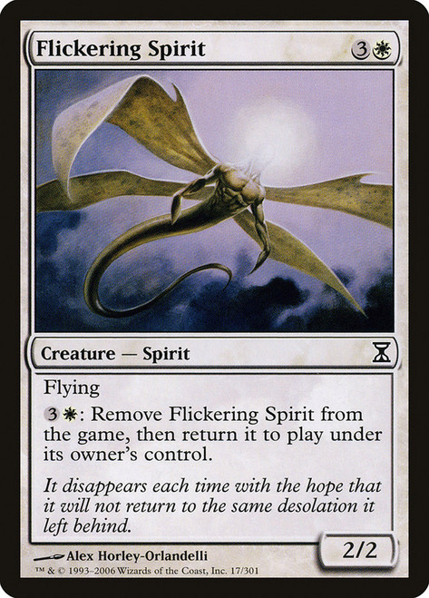 Flickering Spirit\nTime Spiral\nSingle\nMagic The Gathering