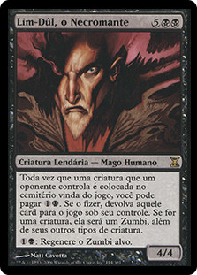 Lim-Dul the Necromancer
Time Spiral - Portuguese
Single
Magic The Gathering
