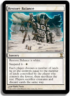 Restore Balance
Time Spiral (Foil) - Russian
Single
Magic The Gathering