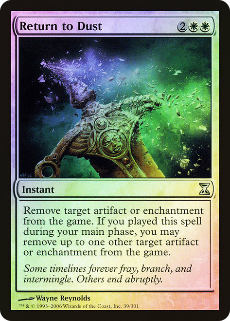 Return to Dust\nTime Spiral\nSingle\nMagic The Gathering
