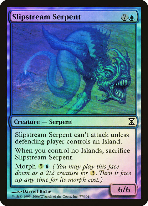 Slipstream Serpent\nTime Spiral\nSingle\nMagic The Gathering