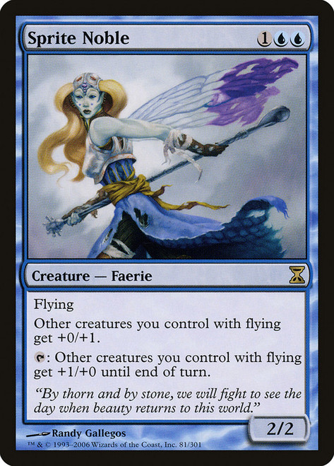 Sprite Noble\nTime Spiral\nSingle\nMagic The Gathering