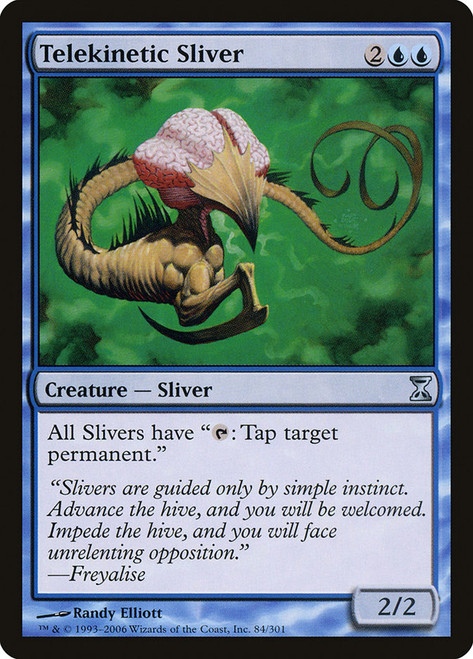 Telekinetic Sliver\nTime Spiral\nSingle\nMagic The Gathering