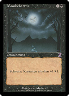 Bad Moon
Time Spiral - German
Single
Magic The Gathering