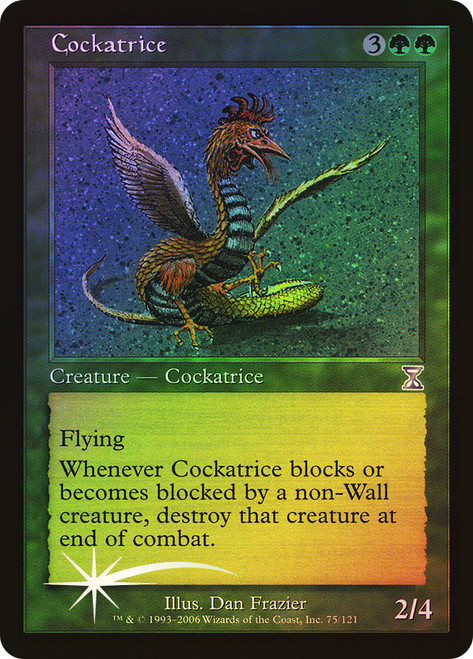 Cockatrice\nTime Spiral - Timeshifted\nSingle\nMagic The Gathering