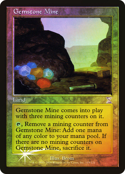 Gemstone Mine\nTime Spiral - Timeshifted\nSingle\nMagic The Gathering
