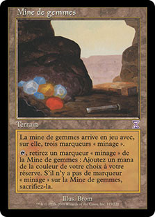 Gemstone Mine
Time Spiral - French
Single
Magic The Gathering