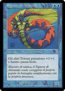 Lord Of Atlantis
Time Spiral - Italian
Single
Magic The Gathering