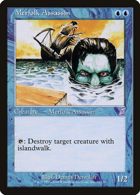 Merfolk Assassin\nTime Spiral - Timeshifted\nSingle\nMagic The Gathering