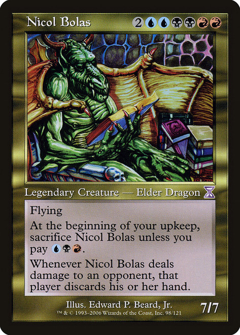 Nicol Bolas\nTime Spiral - Timeshifted\nSingle\nMagic The Gathering
