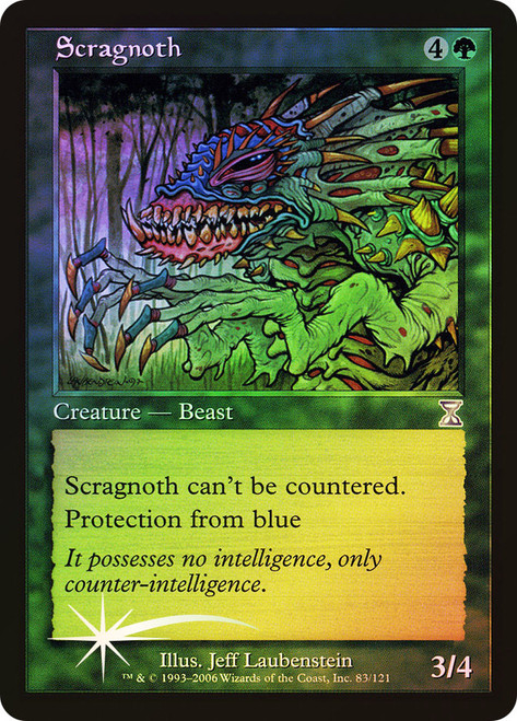 Scragnoth\nTime Spiral - Timeshifted\nSingle\nMagic The Gathering