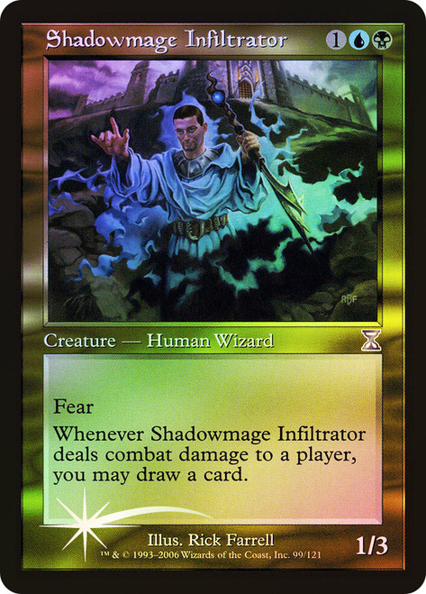 Shadowmage Infiltrator\nTime Spiral - Timeshifted\nSingle\nMagic The Gathering