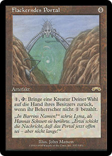 Erratic Portal
Exodus - German
Single
Magic The Gathering