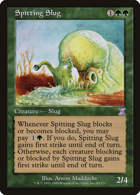 Spitting Slug\nTime Spiral - Timeshifted\nSingle\nMagic The Gathering