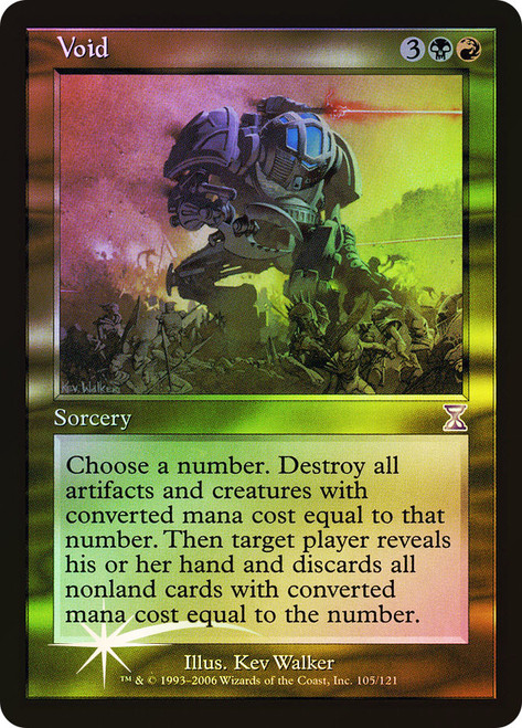 Void\nTime Spiral - Timeshifted\nSingle\nMagic The Gathering