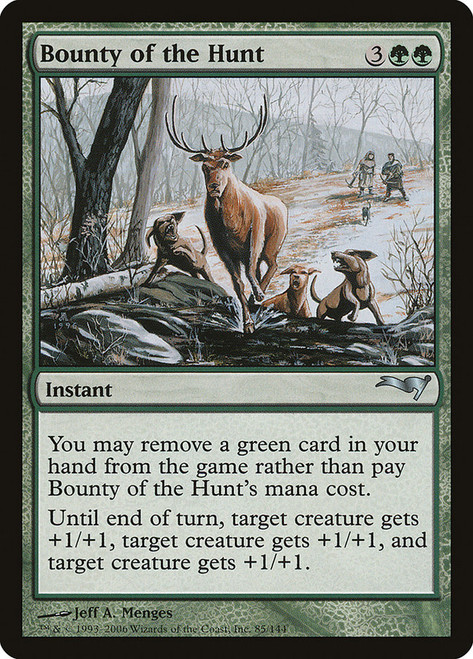 Bounty of the Hunt\nColdsnap Reprints\nSingle\nMagic The Gathering
