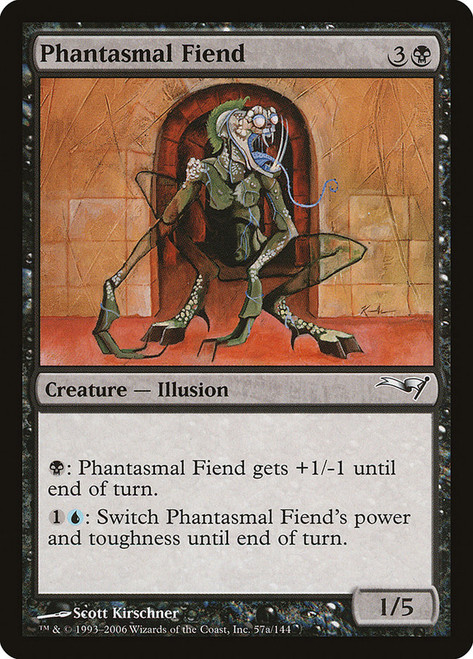 Phantasmal Fiend\nColdsnap Reprints\nSingle\nMagic The Gathering