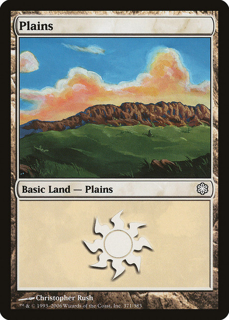 Plains (#371)\nColdsnap Reprints\nSingle\nMagic The Gathering
