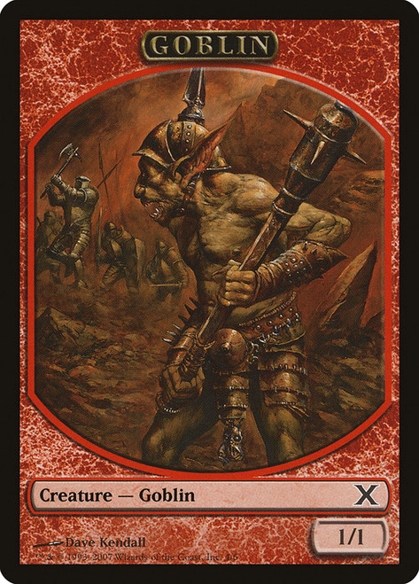 {Goblin Token}\n10th Edition\nSingle\nMagic The Gathering