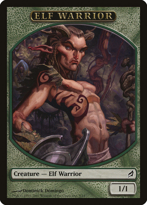 {Elf Warrior Token}\nLorwyn\nSingle\nMagic The Gathering