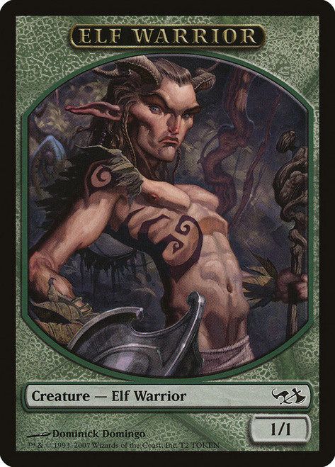 {Elf Warrior Token}\nDuel Decks: Elves vs. Goblins\nSingle\nMagic The Gathering