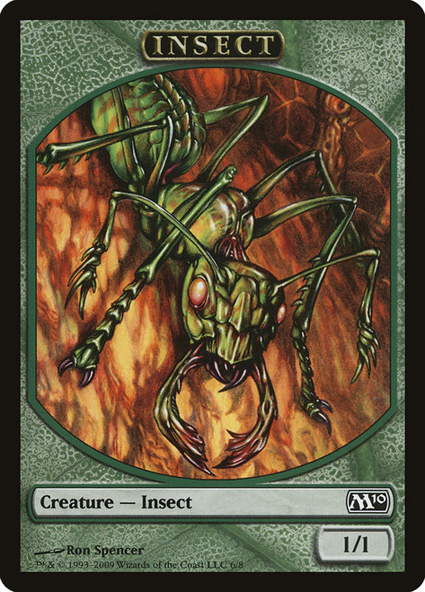 {Insect Token}\nMagic 2010 Core Set\nSingle\nMagic The Gathering