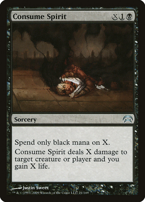 Consume Spirit\nPlanechase: 2009 Edition\nSingle\nMagic The Gathering