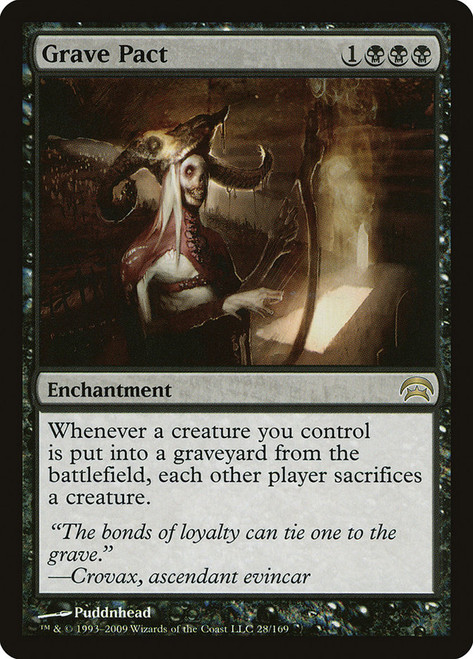 Grave Pact\nPlanechase: 2009 Edition\nSingle\nMagic The Gathering