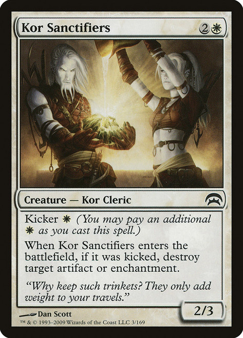 Kor Sanctifiers\nPlanechase: 2009 Edition\nSingle\nMagic The Gathering
