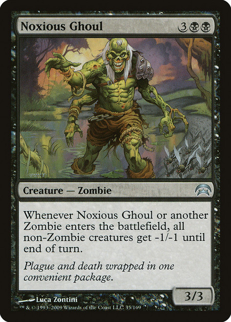 Noxious Ghoul\nPlanechase: 2009 Edition\nSingle\nMagic The Gathering