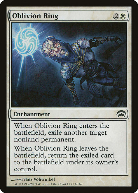 Oblivion Ring\nPlanechase: 2009 Edition\nSingle\nMagic The Gathering